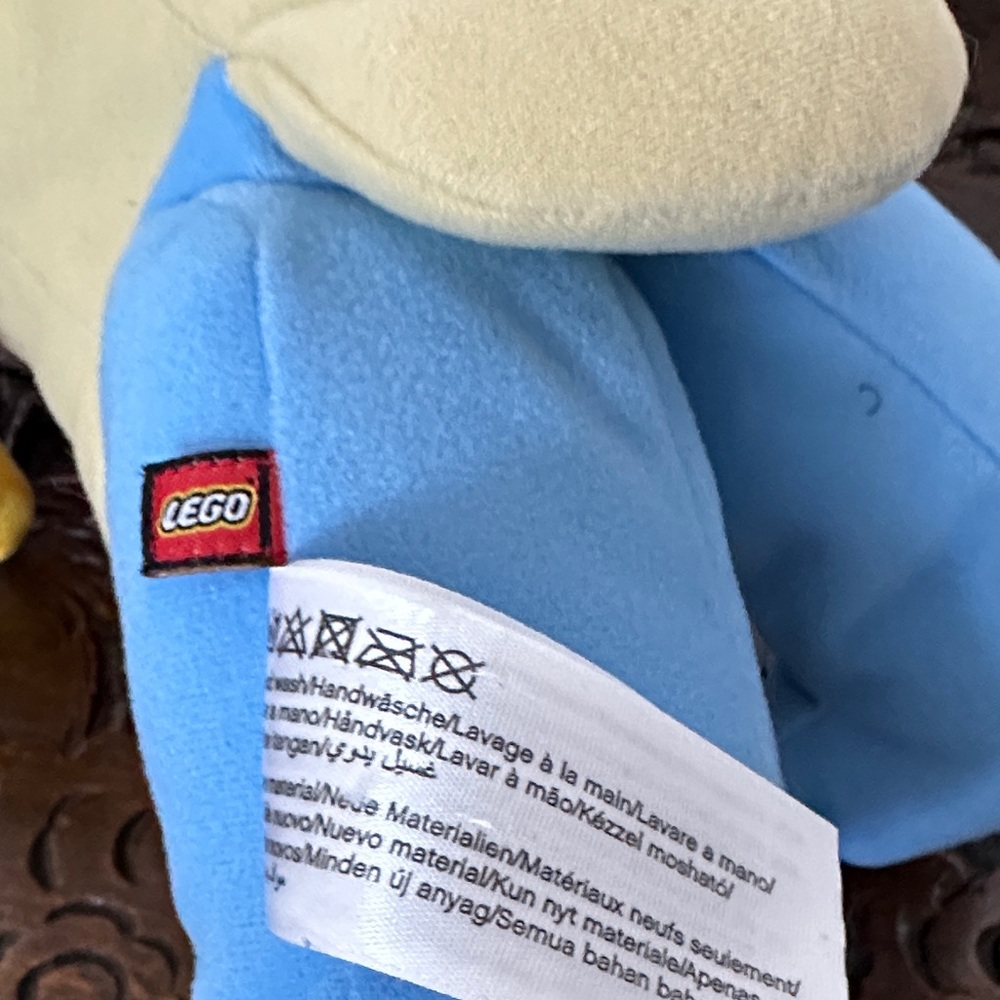 Lego Hot Dog Men Plush in Yellow, Maroon & Blue 2018 - Picture 6 of 6